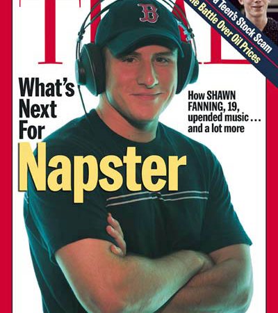 Napster開始流行